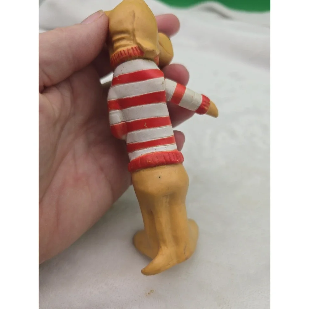 Vintage Beauregard Hound Soft Vinyl‎ Rubber Toy Figure (Walt Kelly 1969)